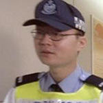 Policeman at hospital