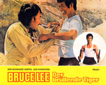 German lobby card for INVINCIBLE BOXER (mistakenly displaying a still from TOUGH GUY) 
