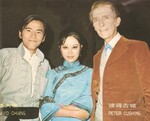 At Shaw Brothers studio filming The Legend of the 7 Golden Vampires.