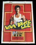 French movie poster; version B (displaying a publicity shot from Chiang Hung's TOUGH GUY)