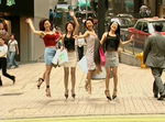 [left to right] Gobby Wong, Carmen Yeung, Sophie Ngan and Dao Hwang
