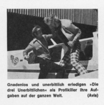 announcement for THE KING OF BOXERS <br>in German magazine 