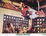 US lobby card (with Ti Lung doing his own stunt)