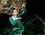 Snake Style, demonstrated in Pak Cave within the Er Mei mountain region of China.
