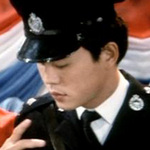HK Police ice hockey team's supporter