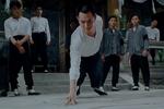 Chen Zhen trains his fingers and arms