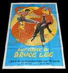 Italian movie poster for ONLY THE BRAVE STANDS (displaying a painting based on a still motif from Joseph Kuo's TRIANGULAR DUEL!)